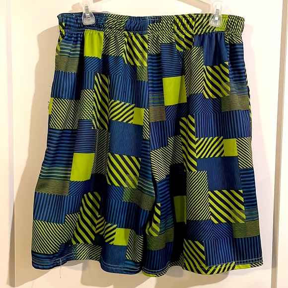 Colorful Printed Swim Trunks - Picture 2 of 2
